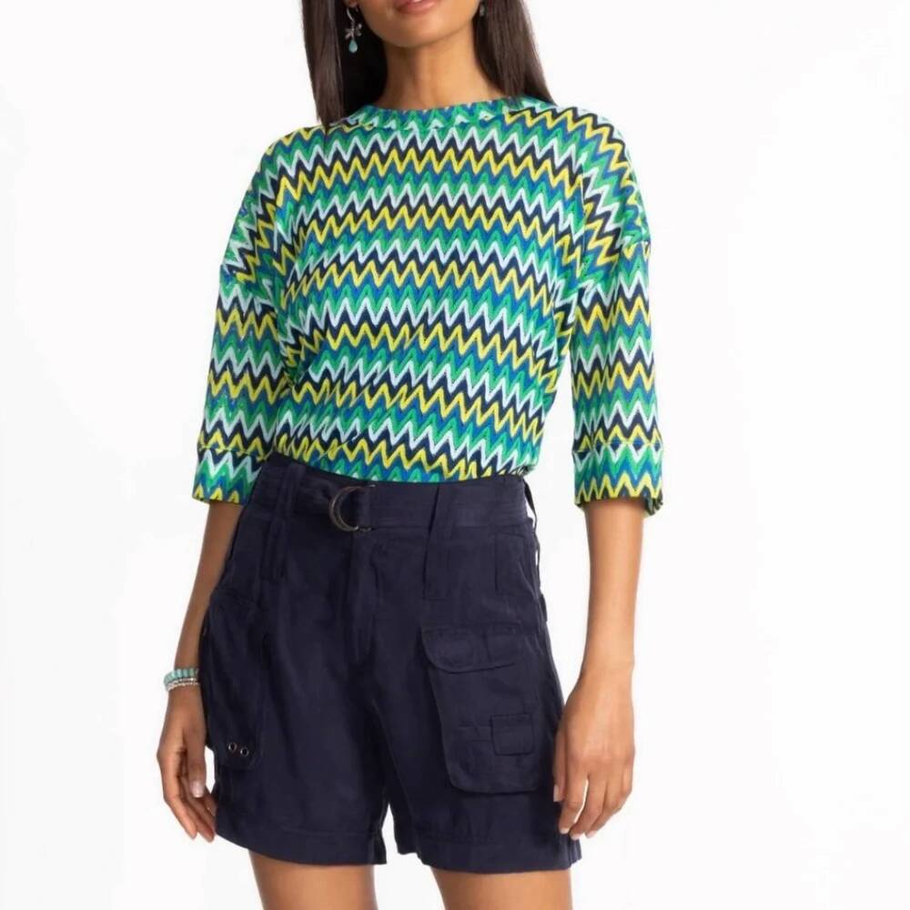 NEW JOHNNY WAS hailey cargo short in blue nights